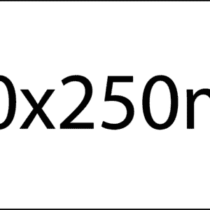 Skylt i kanalplast 600x250mm