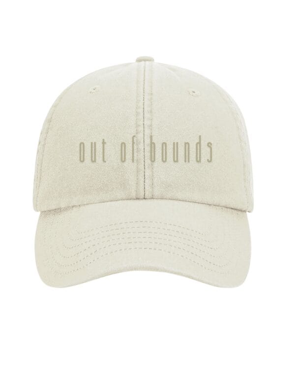 Vintage Washed Cap - out of bounds - Bild 3